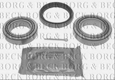 BORG & BECK bwk1225 -  Комплект подшипника ступицы колеса
